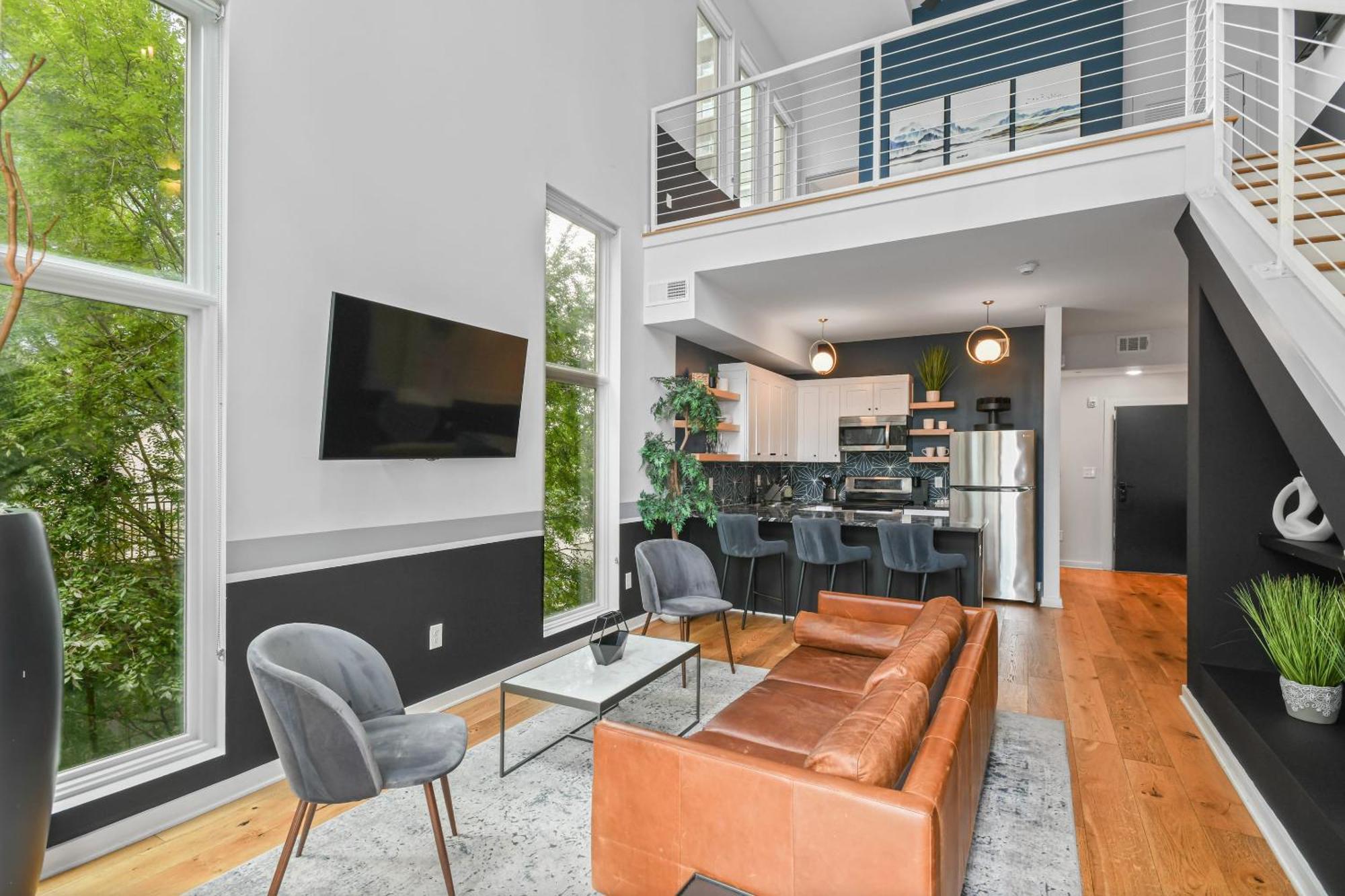 Apartamento Stupendous Heart Of Piedmont Park Two Story Loft Atlanta Exterior foto